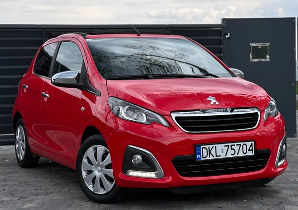 Peugeot 108 cena 31900 przebieg: 103000, rok produkcji 2015 z Wrocław małe 704